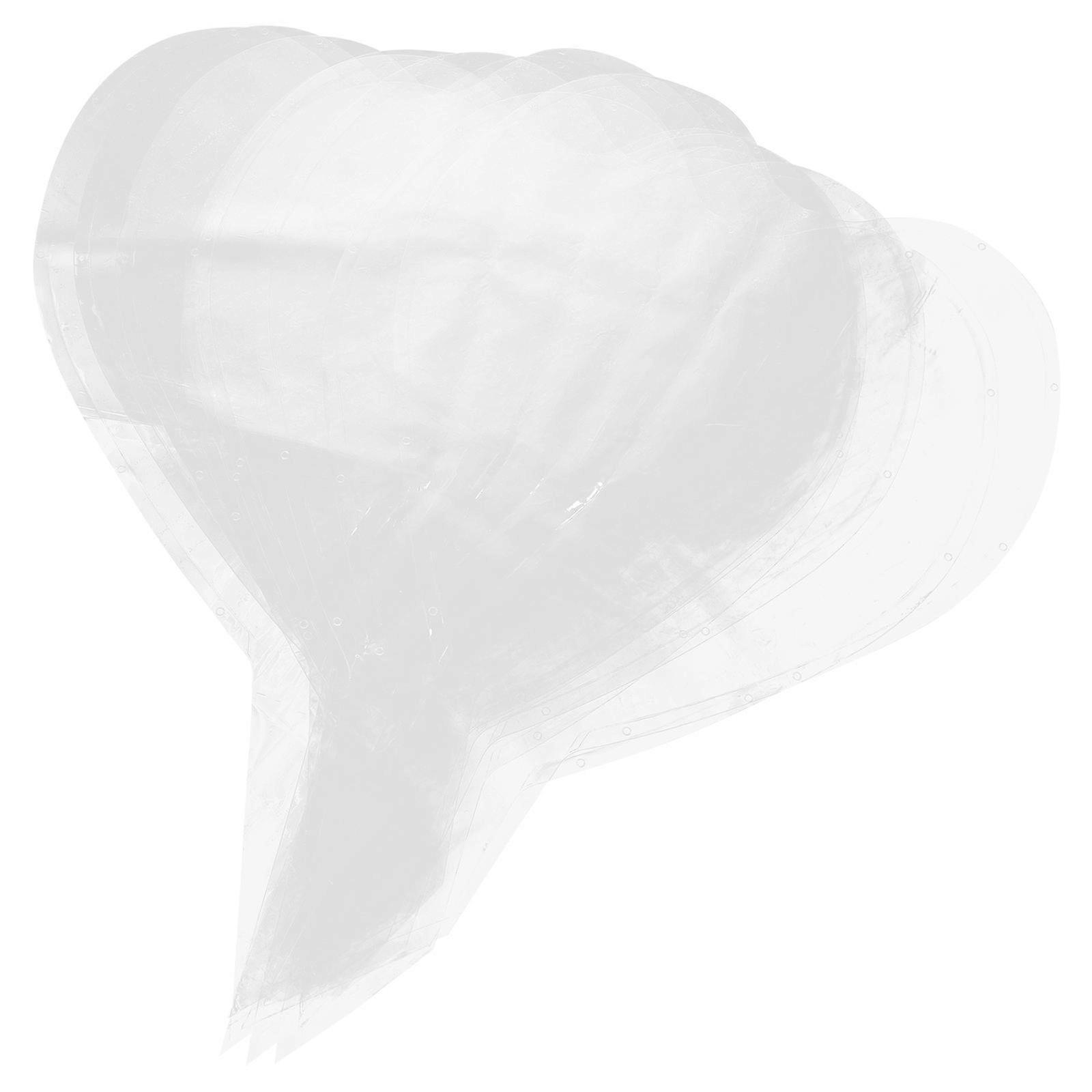 Clear Heart Shaped Bouquet Packing Balloons   10pcs TPU Floral Wrapping Accessories for Valentine's Day, Wedding, Birthday & Gift Decorations