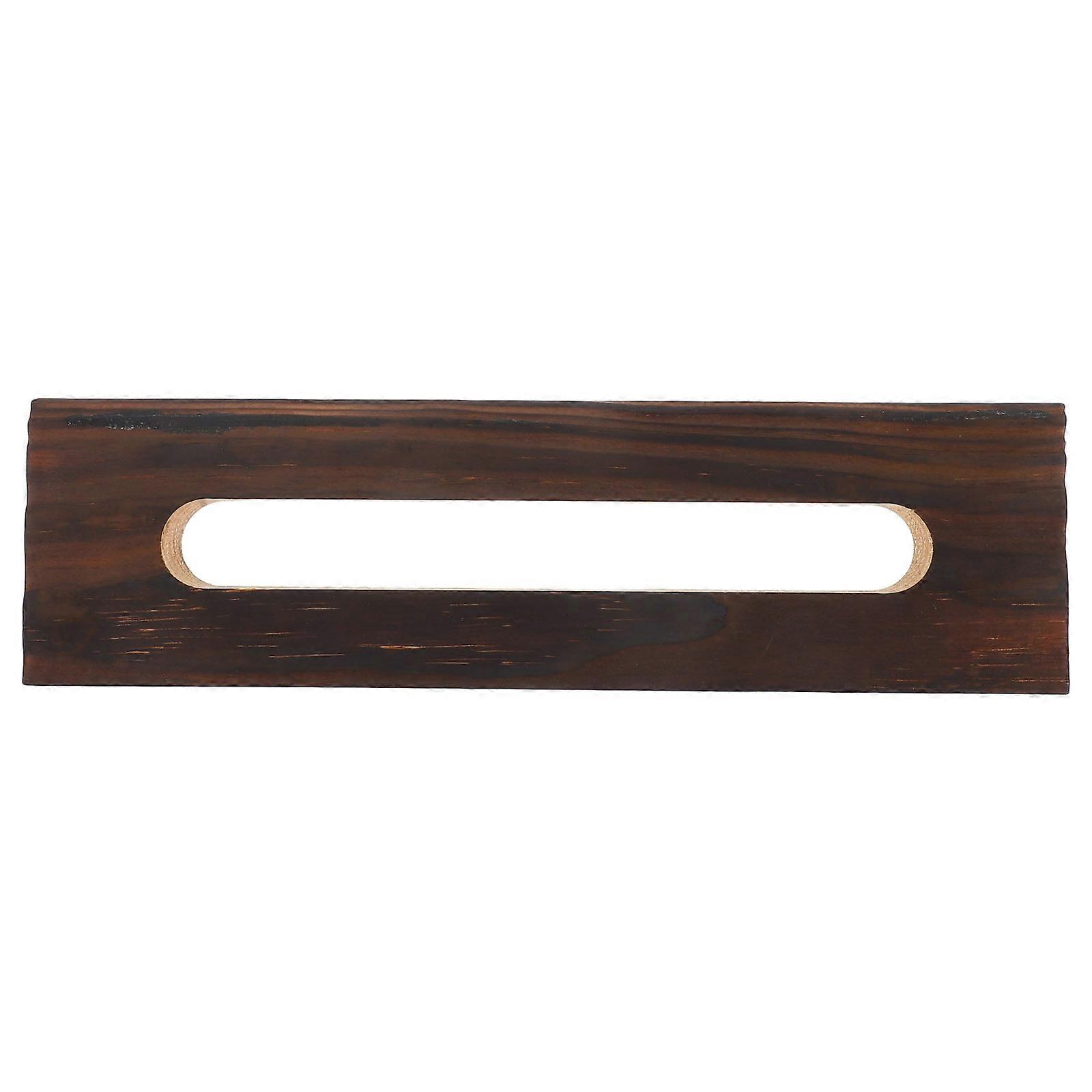 מזרקה תפאורה מיכל דגים מיכל מפל מזרקת מערכת מיחזור לוח עץ 34.50X9.80X2.80 ס"מ גינה חיצונית 1 יחידות