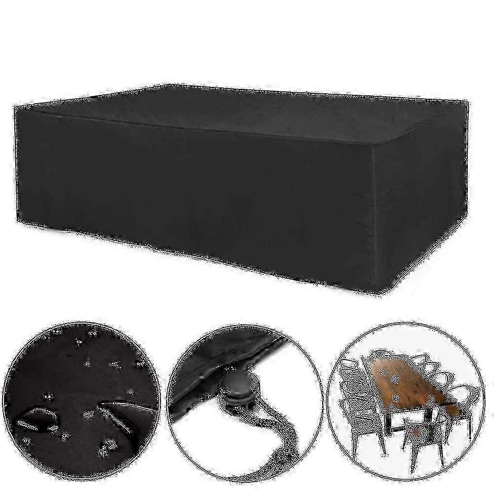 Waterproof Outdoor Patio Furniture Covers for Garden Chairs - 75 Sizes Available, Weatherproof Protection from Rain & Snow (220x105x105cm)