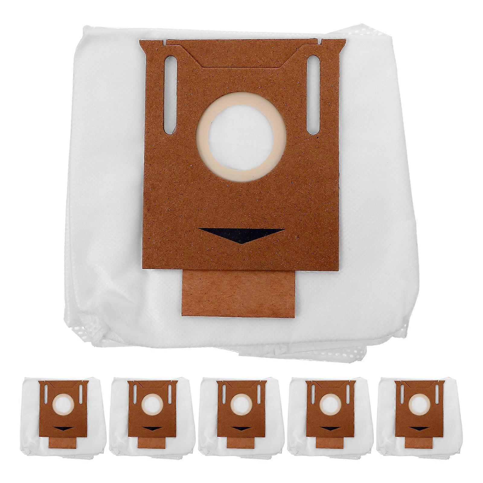6pcs Non Woven Dust Bags for Auto Empty Dock, Compatible with Ozmot Taivi Lightweight Vacuums, Easy Install, High Capacity for Efficient Dust