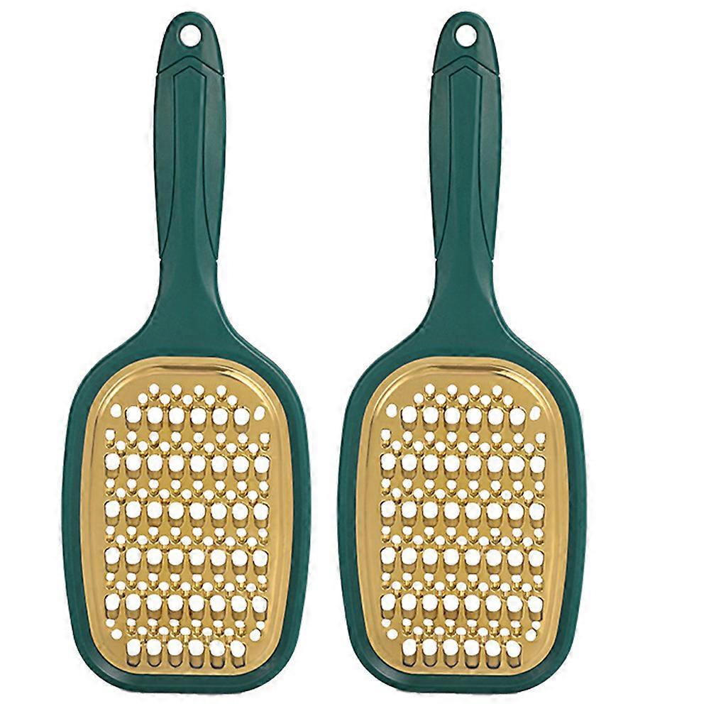 Flat Carrot For Home And Restaurant Use Green ABS 28X10.5X1.8CM 2Pcs