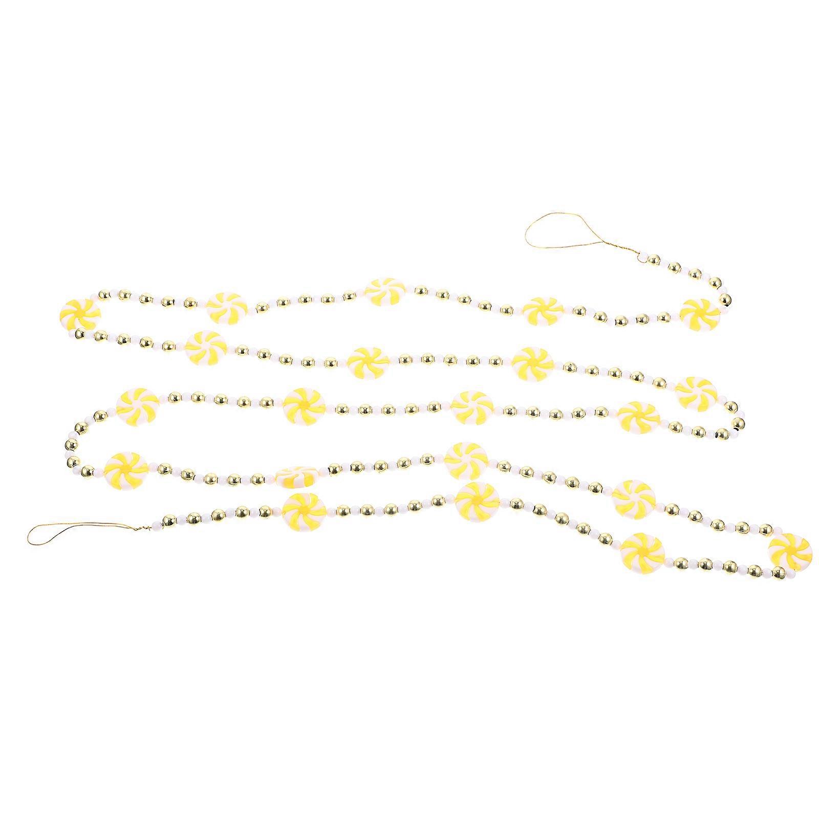 Christmas Tree String Round Balls Home Decoration Festive Atmosphere 200x3.4cm 1Set
