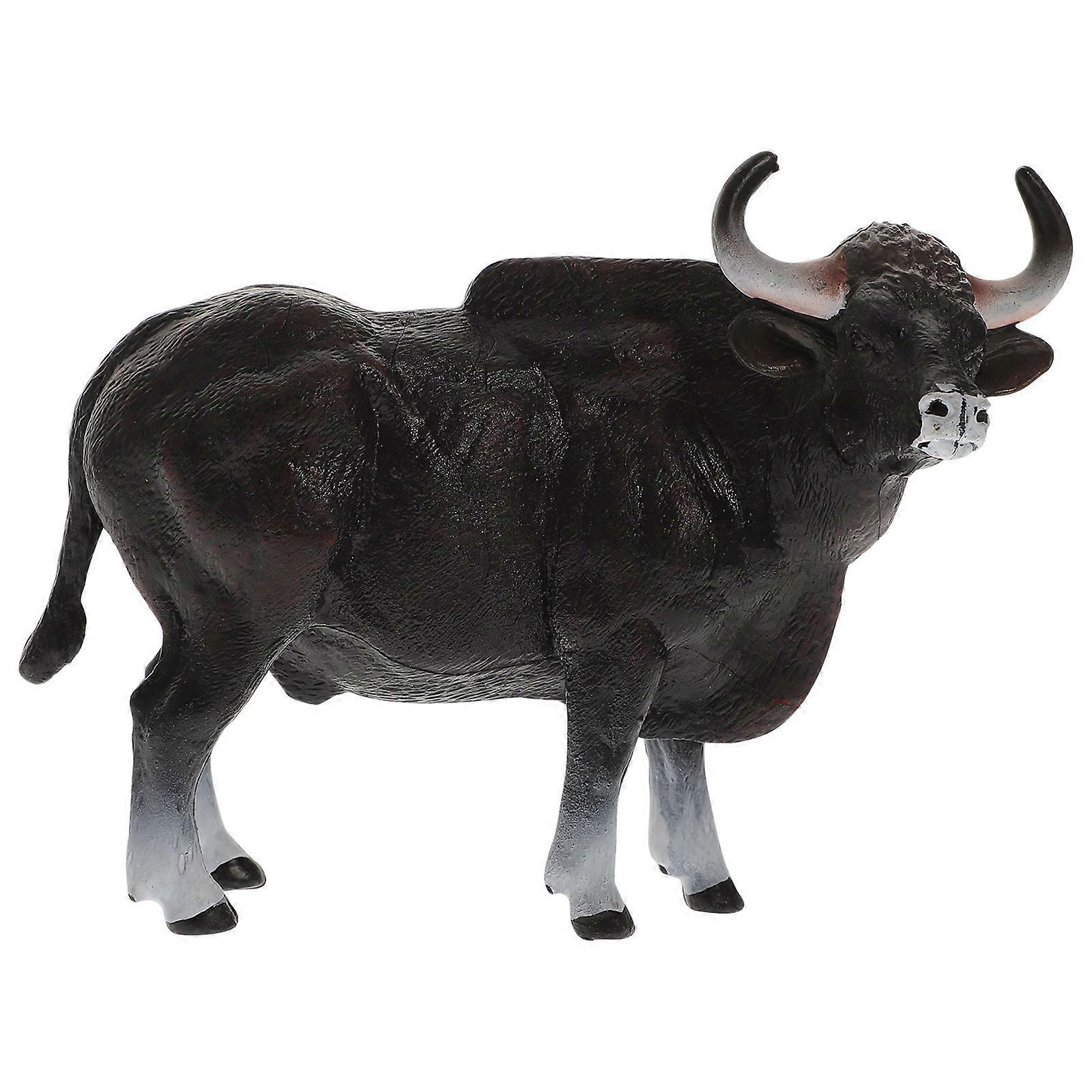 Cattle Figurine Plastic Cattle Model Realistic Cattle Model Simulated Cattle Model