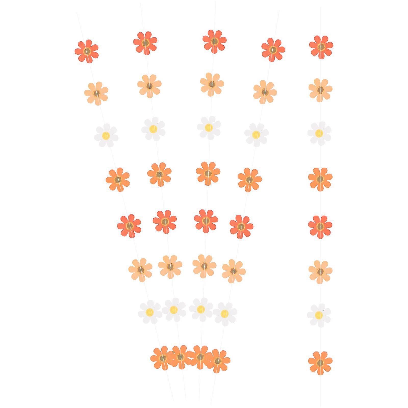 5 Strings Daisy Flower Garland Banner Party Decoration
