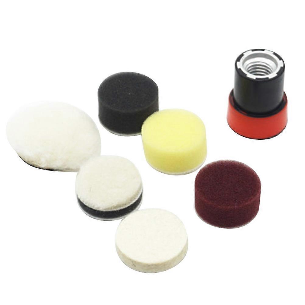 Buffing Pad for Car 7Pcs Assorted Color Versatile Polishing with Sponge Buffer
