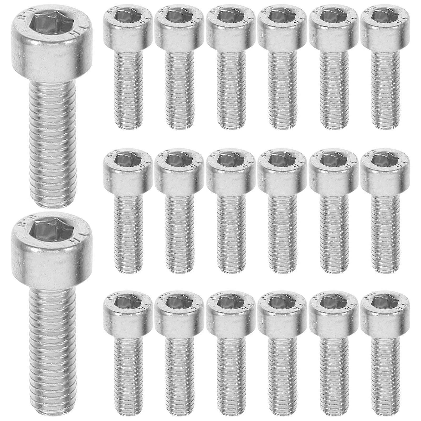 20 Pcs Chainsaw Starter Screws for Gasoline Chainsaws – Durable Replacement Fixings for Secure Attachment, Easy Repair & Reliable Performance in