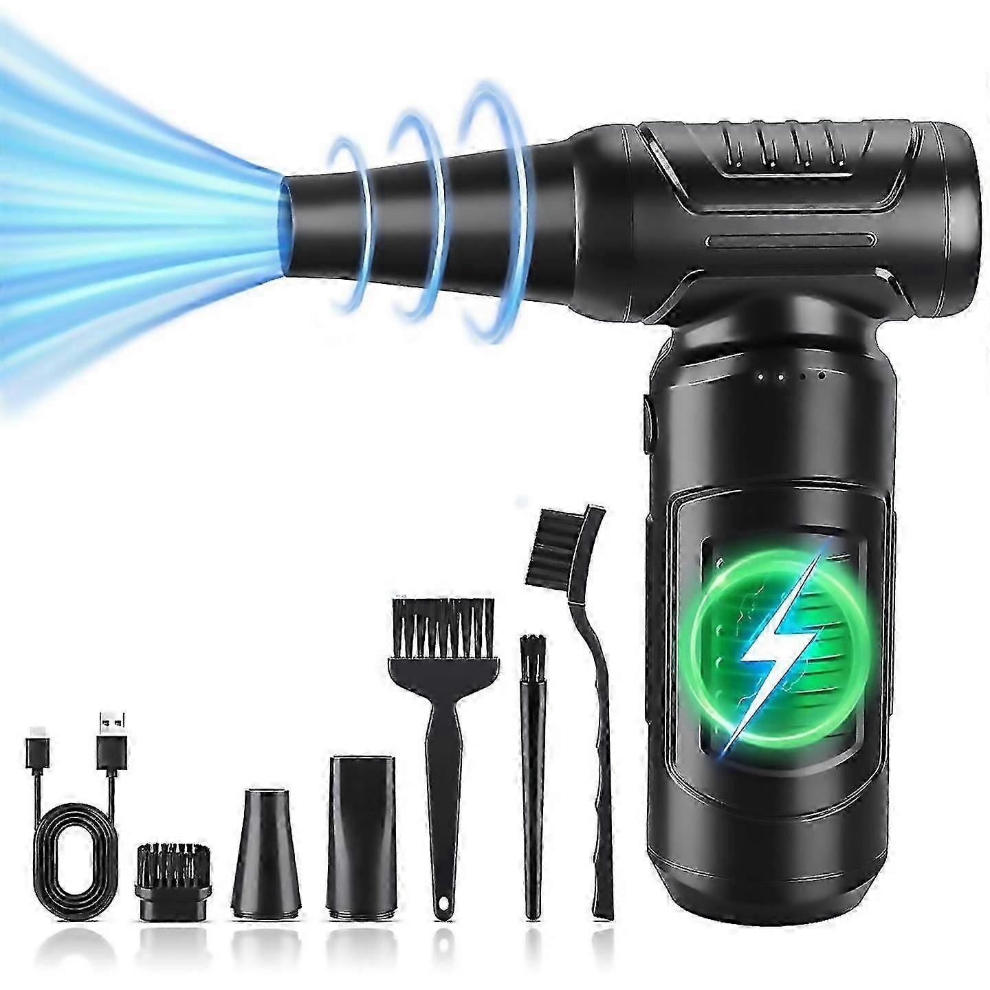Compressed Air Duster180000rpm Highspeed 3 Gear Electric Air Duster