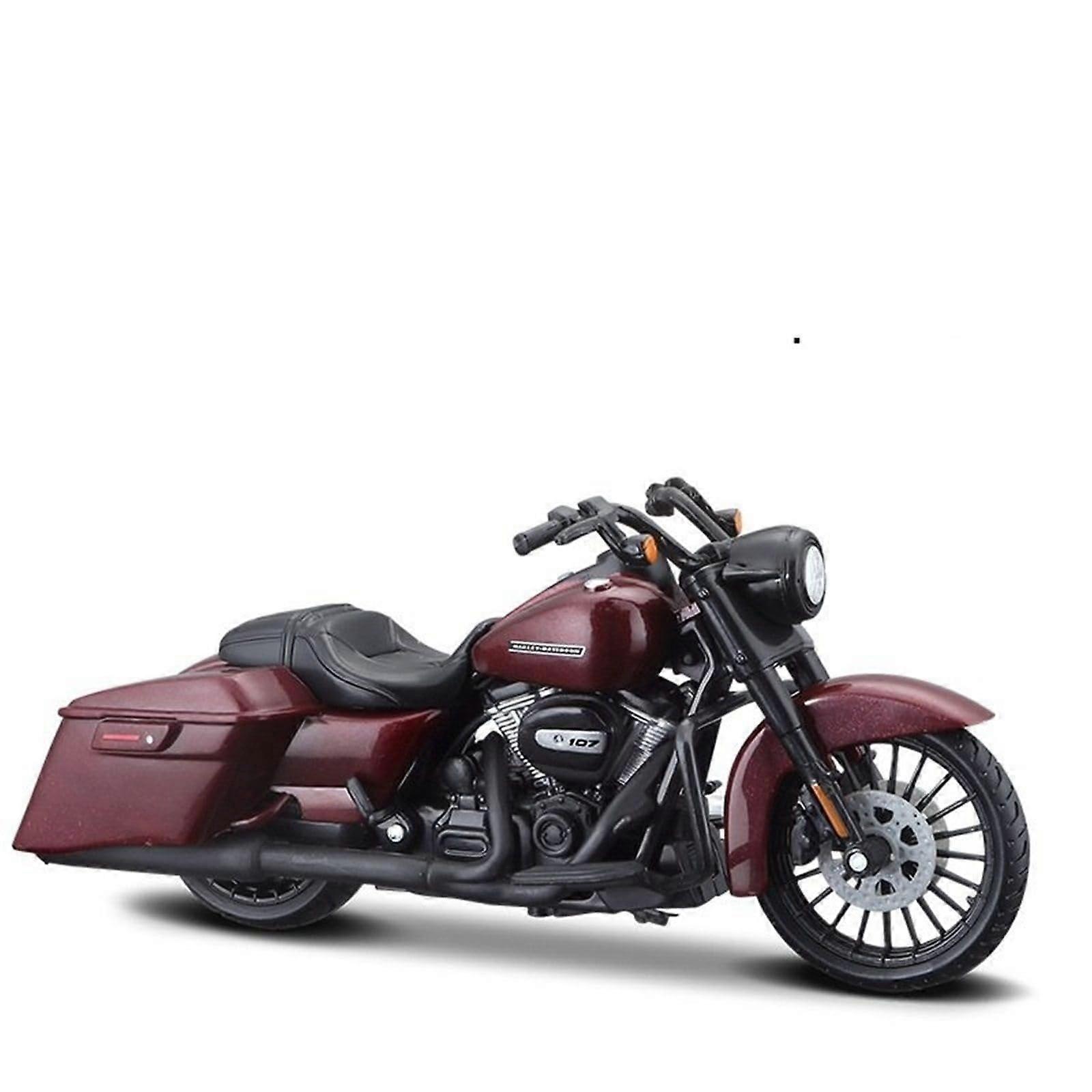 1:18 Scale Road King Special Plastic Motorcycle Model, Big Spring Edition, Collectible Display Gift