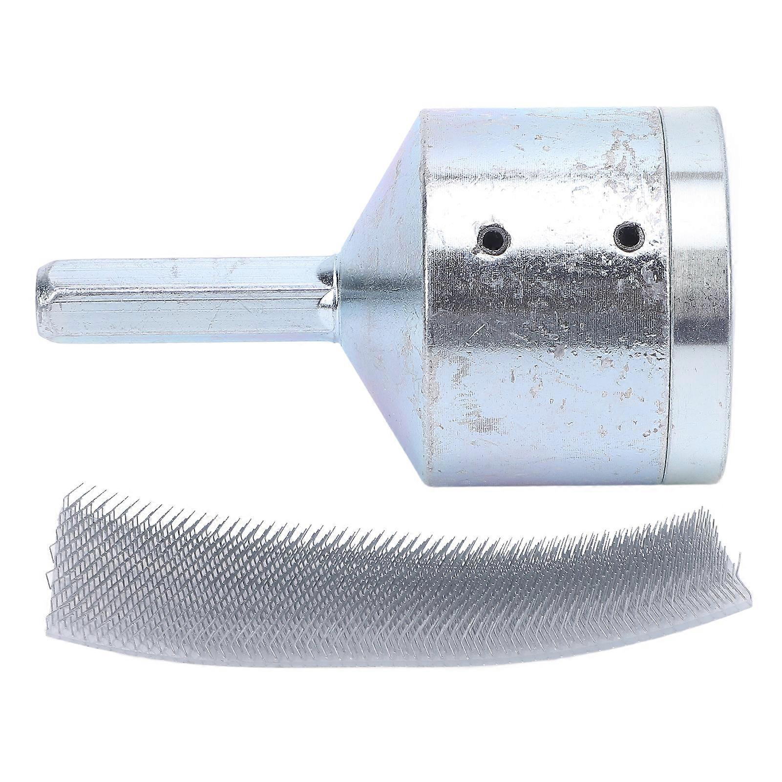 Copper Pipe Cleaner with Replacement Efficient Rusting Removal Metal Tube Cleaning Brush for Power Drill