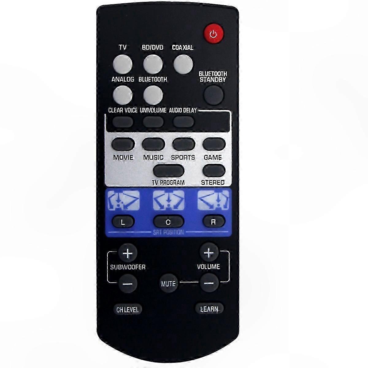 Universal Remote Control for TV Soundbar and Surround System Replacement