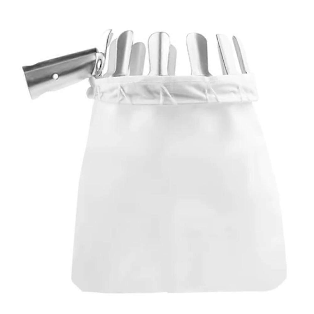 Metal Fruit Picker for Tall Trees With Peach Collection Bag Long Reach Garden Tool