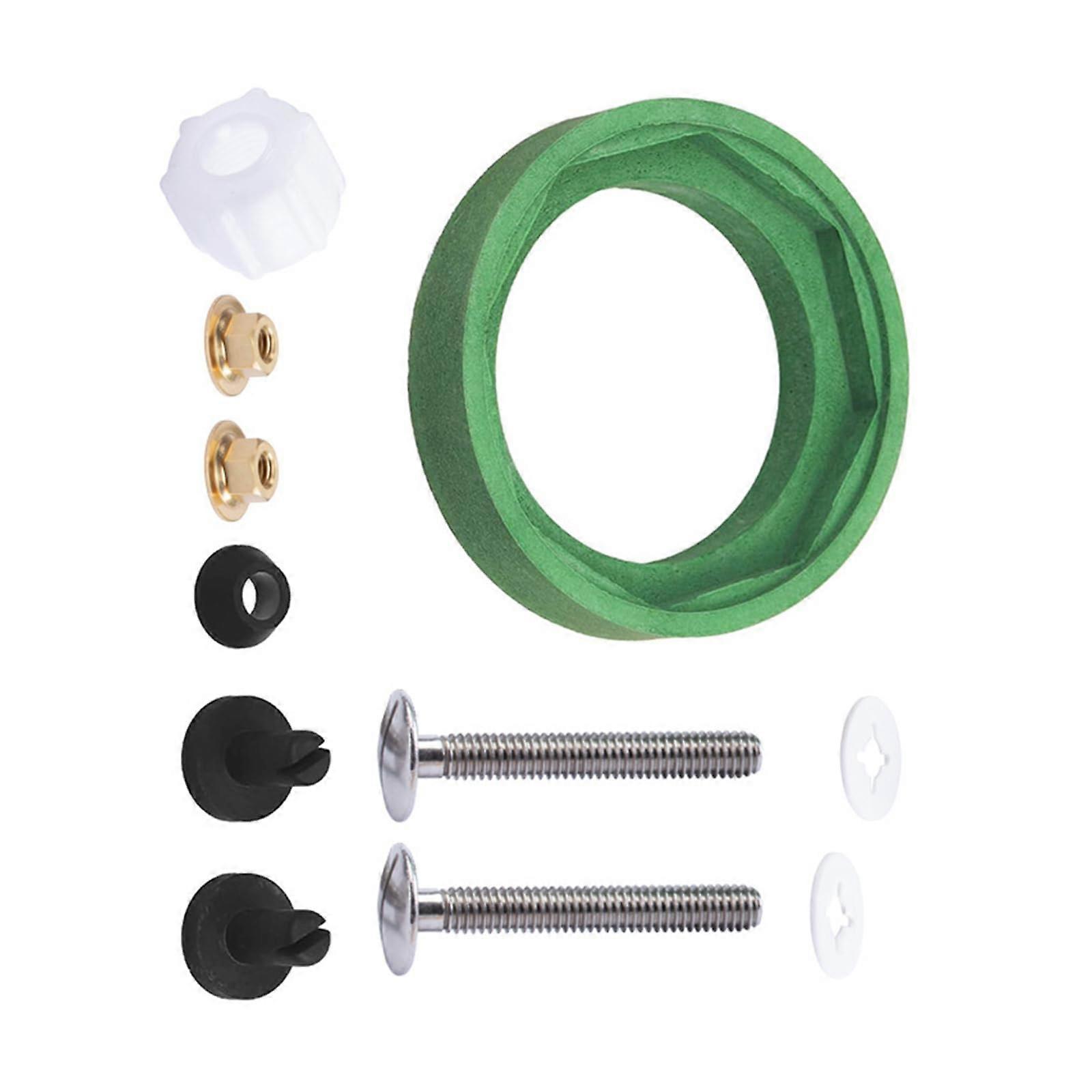 WC Tank to Bowl Coupling Kits 7.6 cm, Sealing Angle, Leak-Proof, Spare Parts for Toilet Bowls