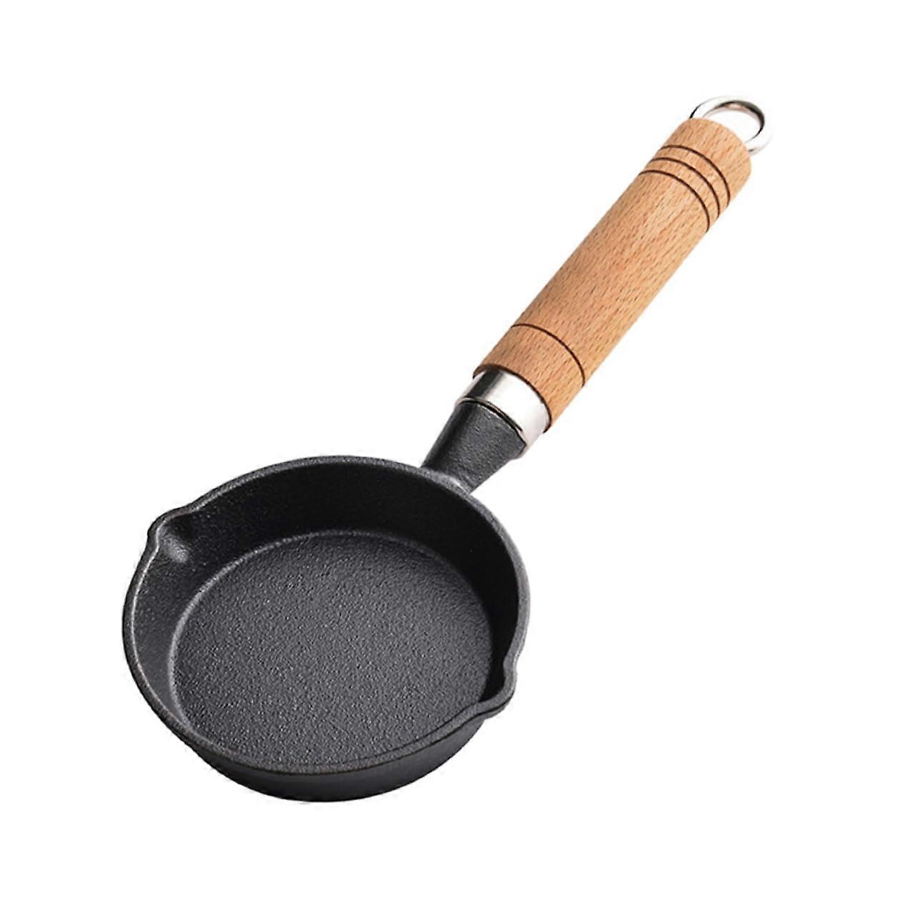 Mini Non Stick Egg Frying Pan Omelet Skillet Safe Scald Handle Versatile Cooking Tool for Breakfast Steaks Pancakes for Home Restaurant Use