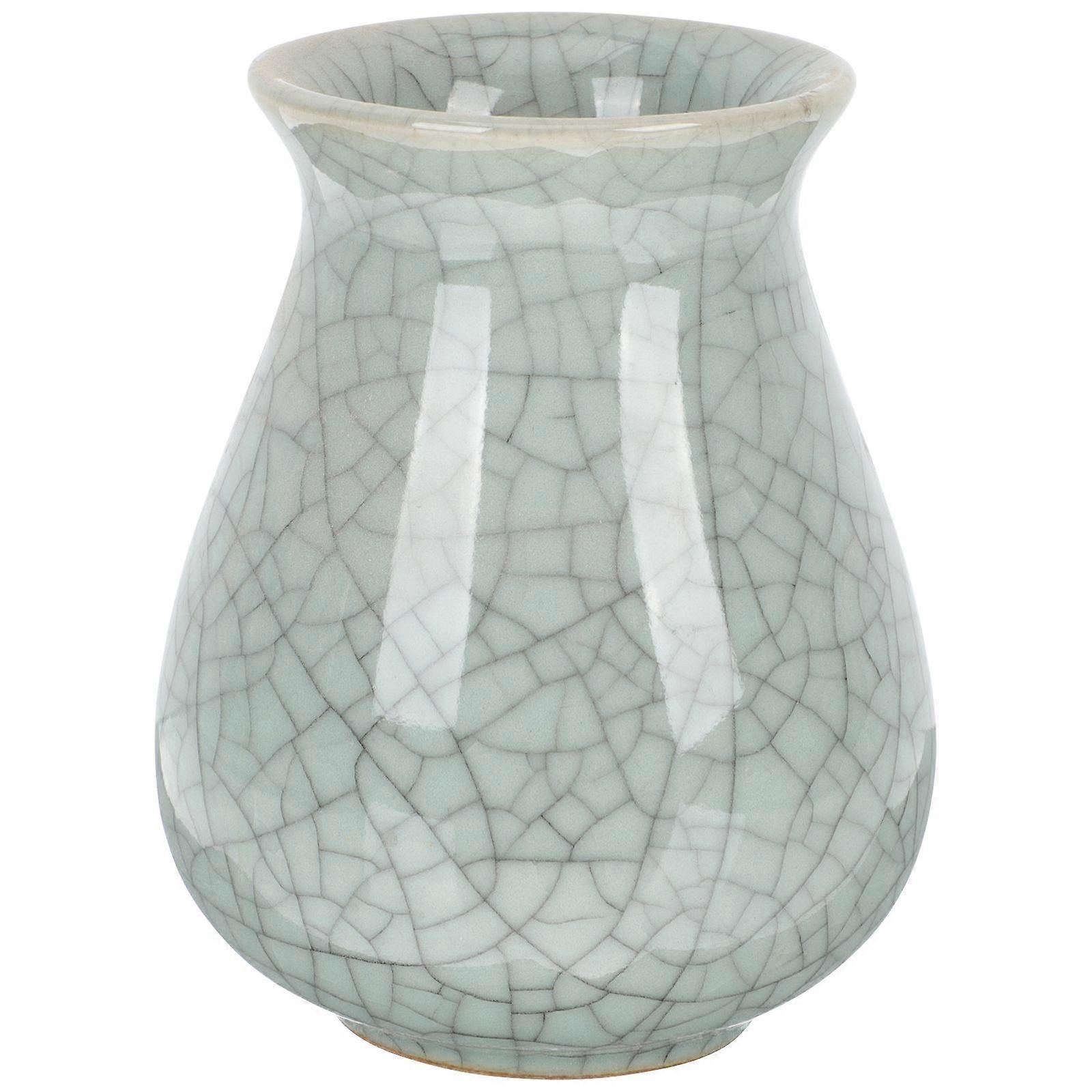 Exquisite Multi-functional Pencil Storage Organizer Decorative Smooth Ceramic Pen Holder