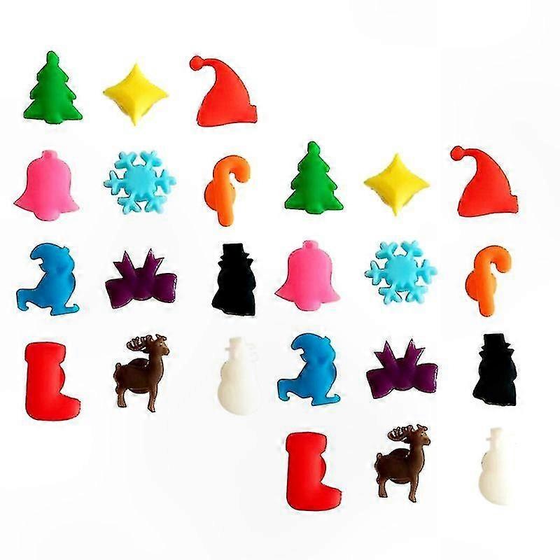 24-Pack Marker with Suction Cup for Glasses