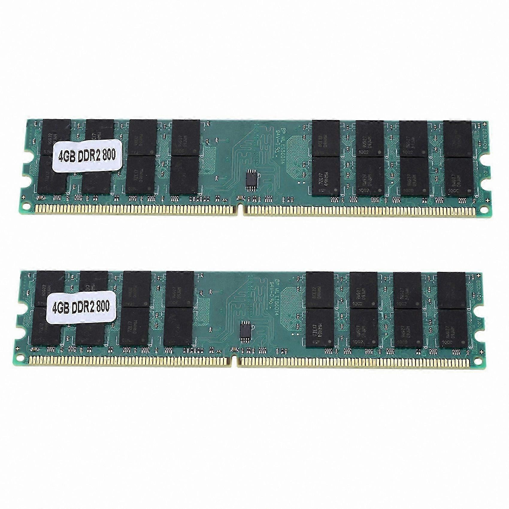 8GB DDR2 800MHz PC2-6400 RAM Memory, 240-Pin DIMM for AMD-Compatible Systems