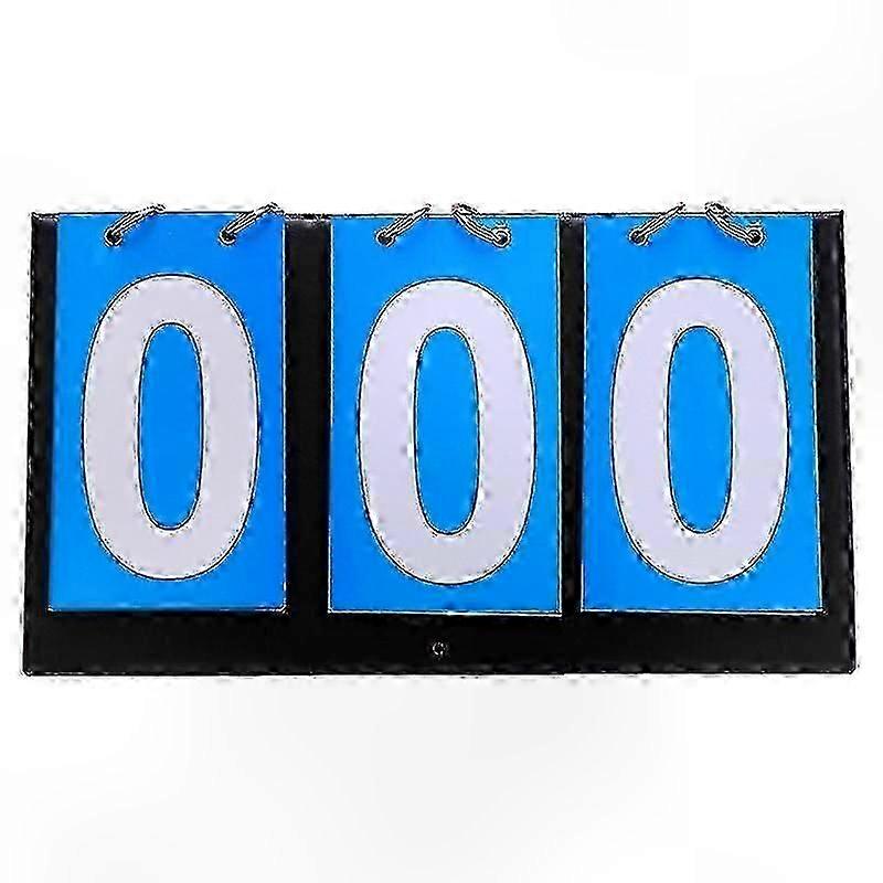 Portable Multi-Digital Flip Scoreboard for Tabletop Sports, Suitable for Football