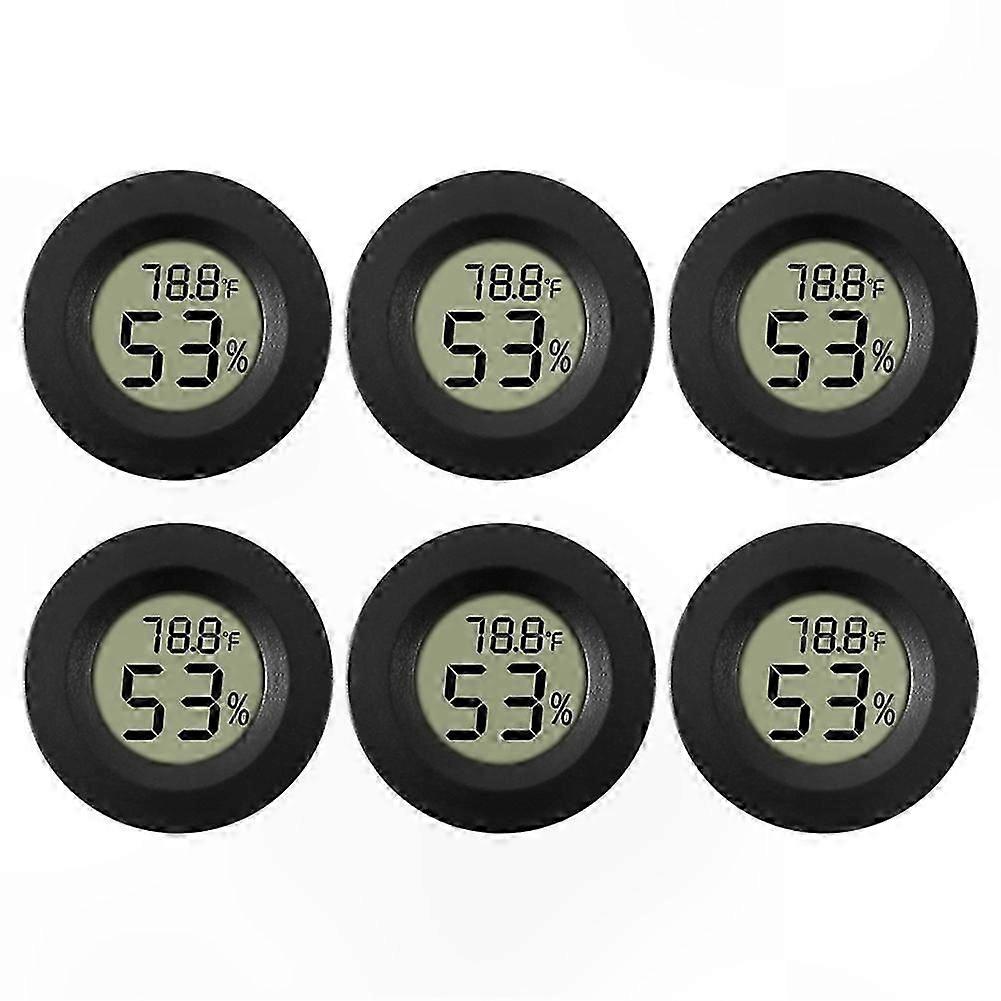 Digital LCD Thermometer Hygrometer with Humidity Monitor Gauge