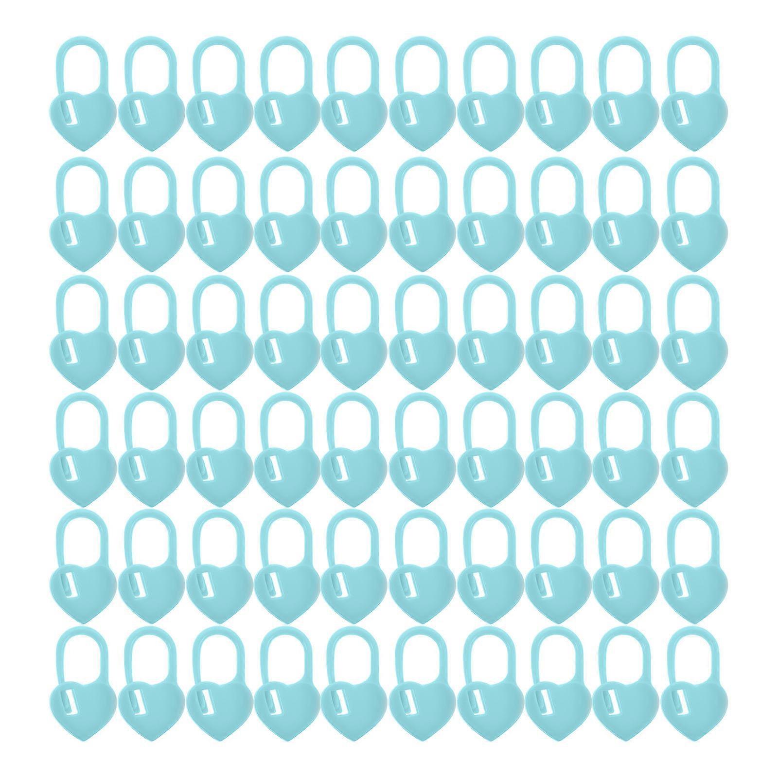 Heart Shaped Locking Stitch Markers for Knitting, Crochet & DIY Projects – Portable Pins for Stitch Counting & Document Organization