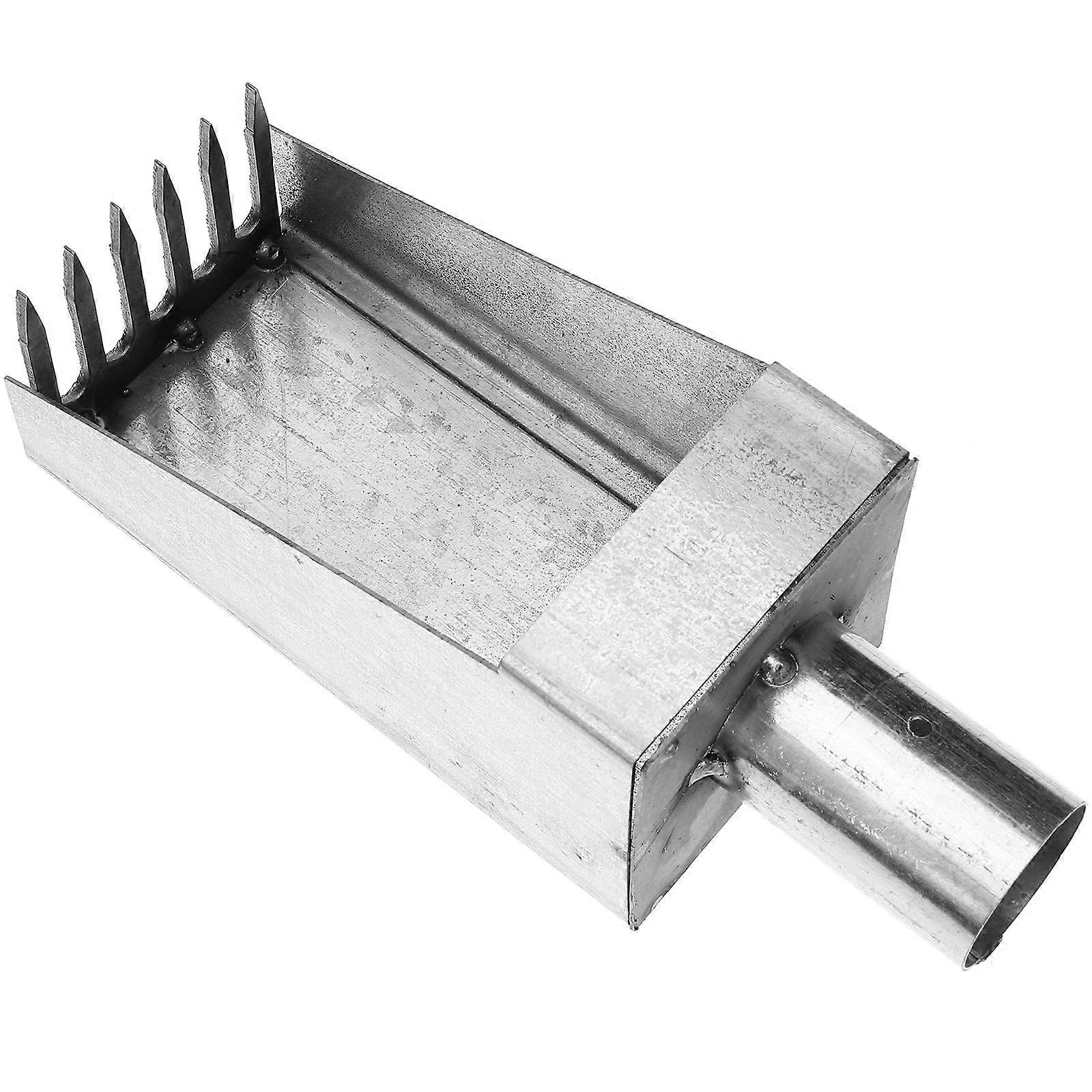 Stainless Steel Fruit Picker Silver Durable Tool for Fruit Picking Garden Use