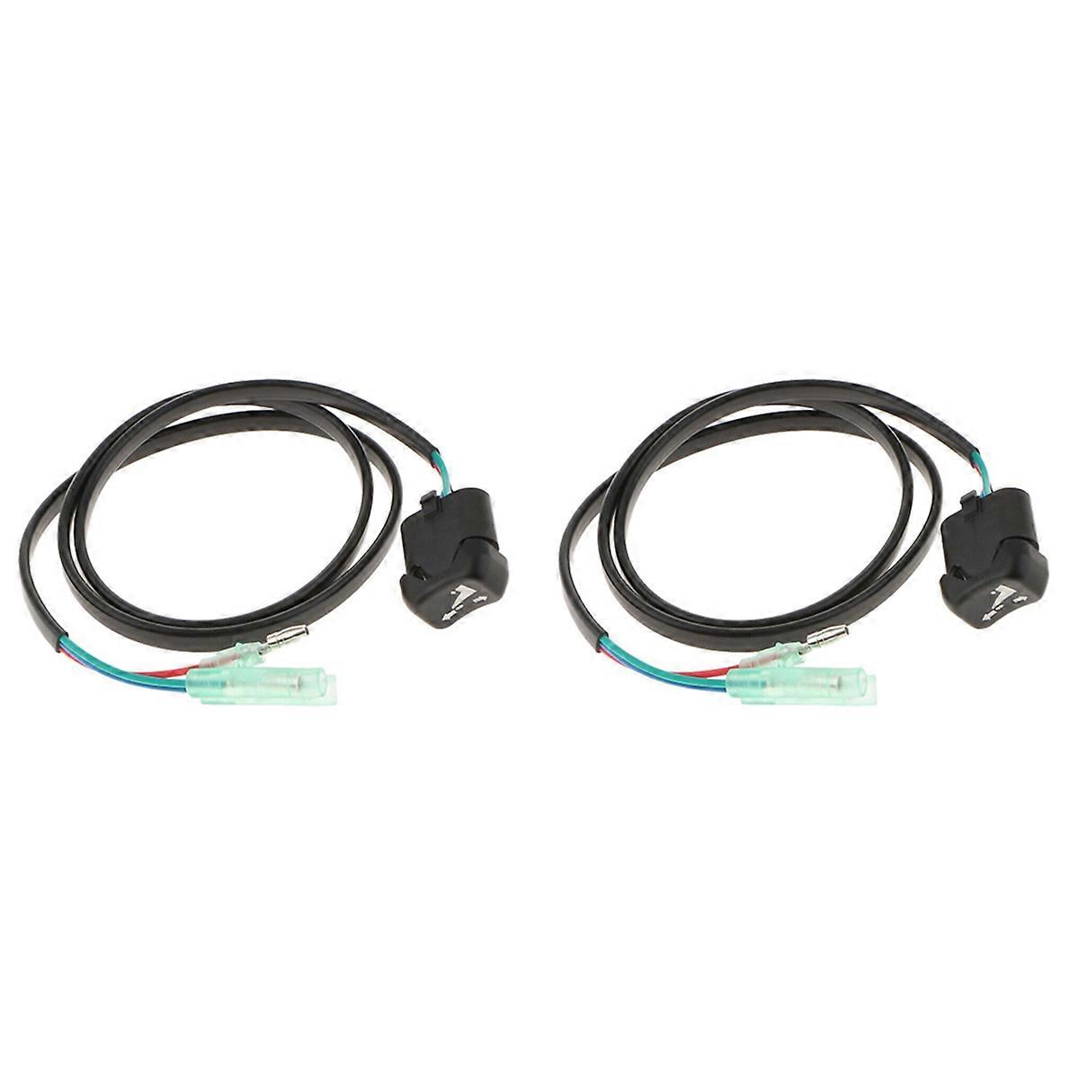 2X 37380-92E10 Trim Tilt Switch for Outboard Remote Control Box