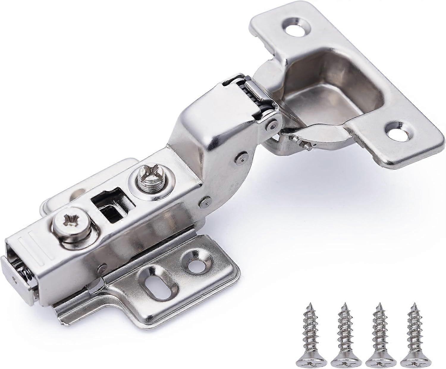 Inset Soft Close Cabinet Hinges for Kitchen Cabinets (20 Pcs) -105 Frameless