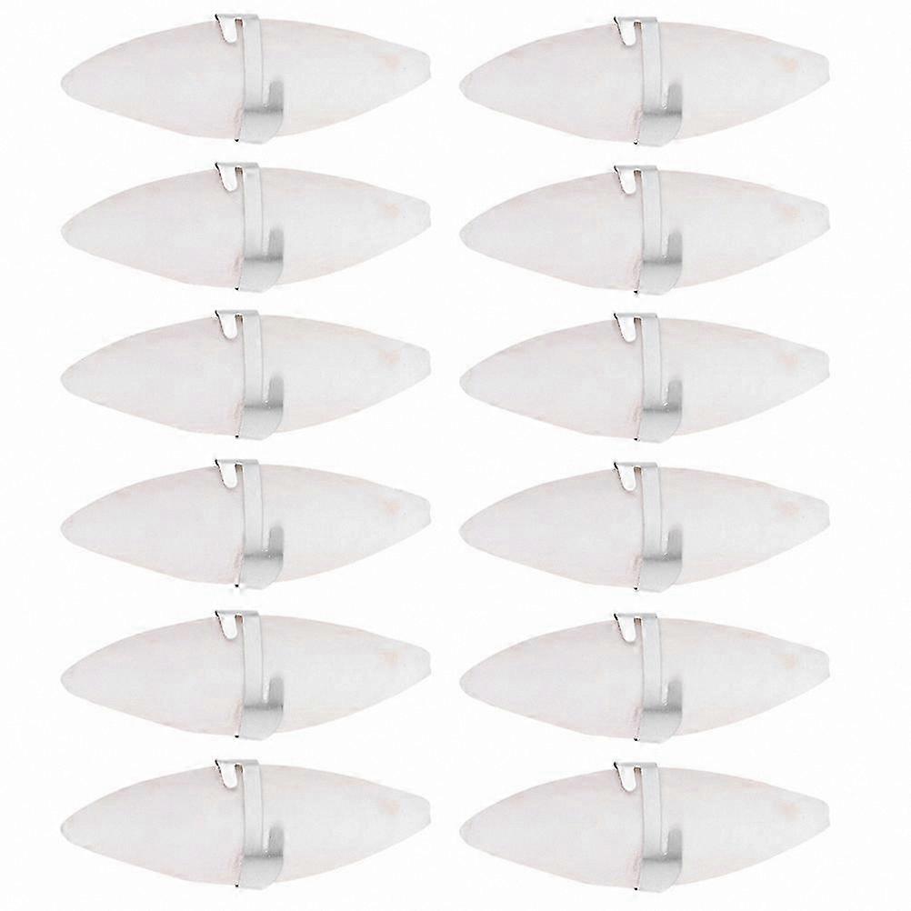 Natural Cuttlefish Chew Toys for Pets with Hooks and Buckles, 12-Pack