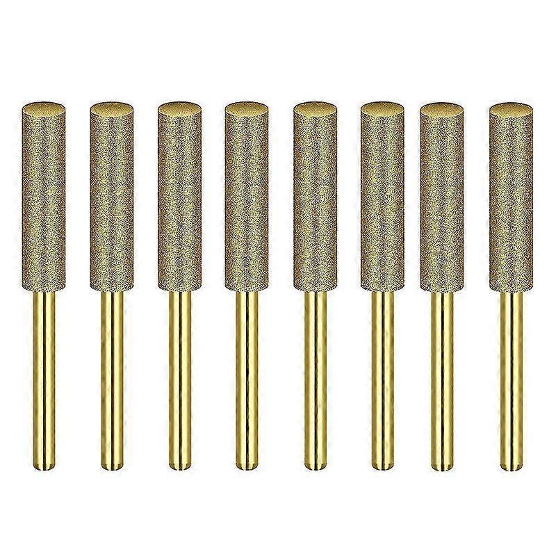 For 8pcs High Hardness Diamond Chainsaw Sharpener732 Inch 55mm