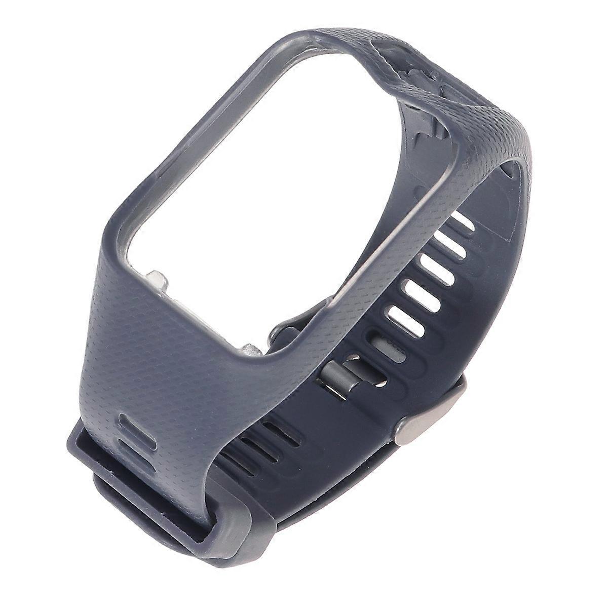 Watch Band Silicone Watch Strap Replacement Comfortable Grey