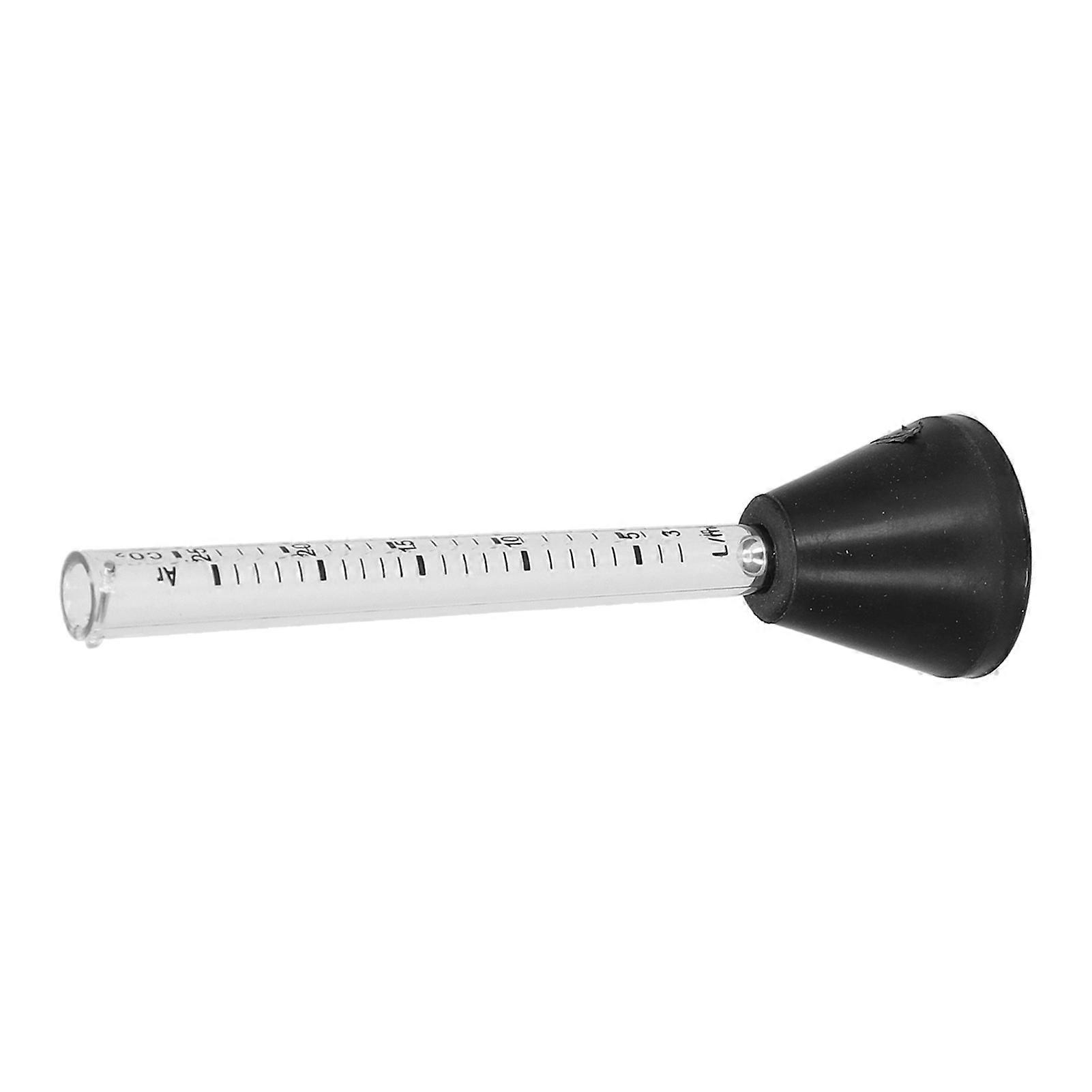 Gas Flow Tester 0-25L Dual Scale Argon CO2 Regulator Meter for Welding