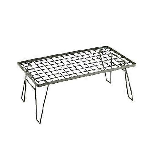 Folding Camping Table T233 MultiLayer Iron Rack Oxford Storage Bag Lightweight Foldable For Picnic And Camping