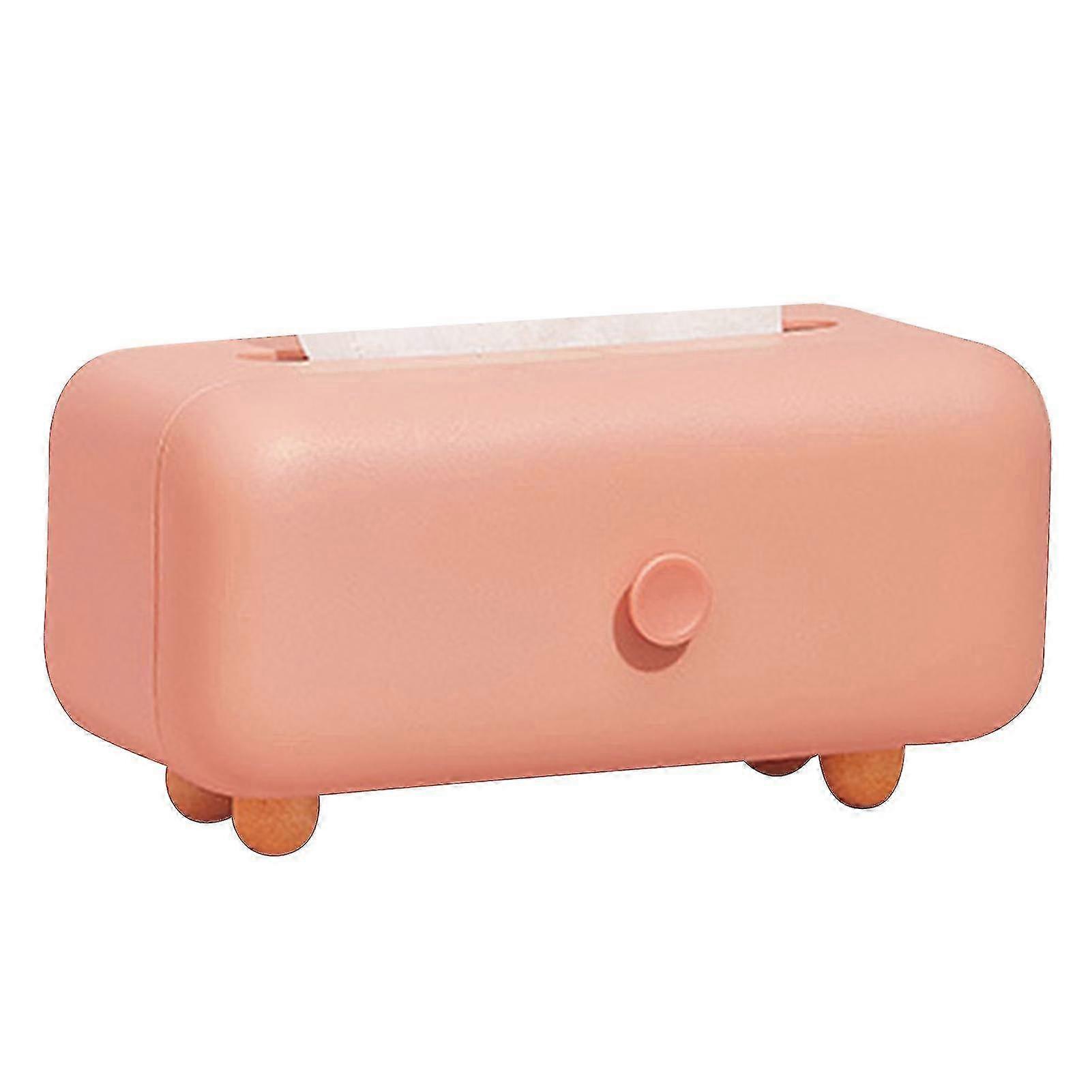 Tissues Boxes - Water-Resistant ABS Plastic Rectangular Tissue Holder for Home, Multi-Color Options, Easy to Use