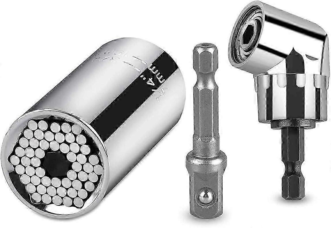 2025 Latest Model  105 Degree Right Angle Drill + Universal Socket, Professional Multi-Function