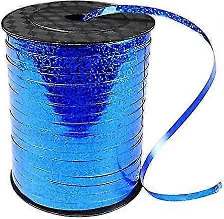 100yards Silver Crimped Curling Ribbon Shiny Metallic Balloon String