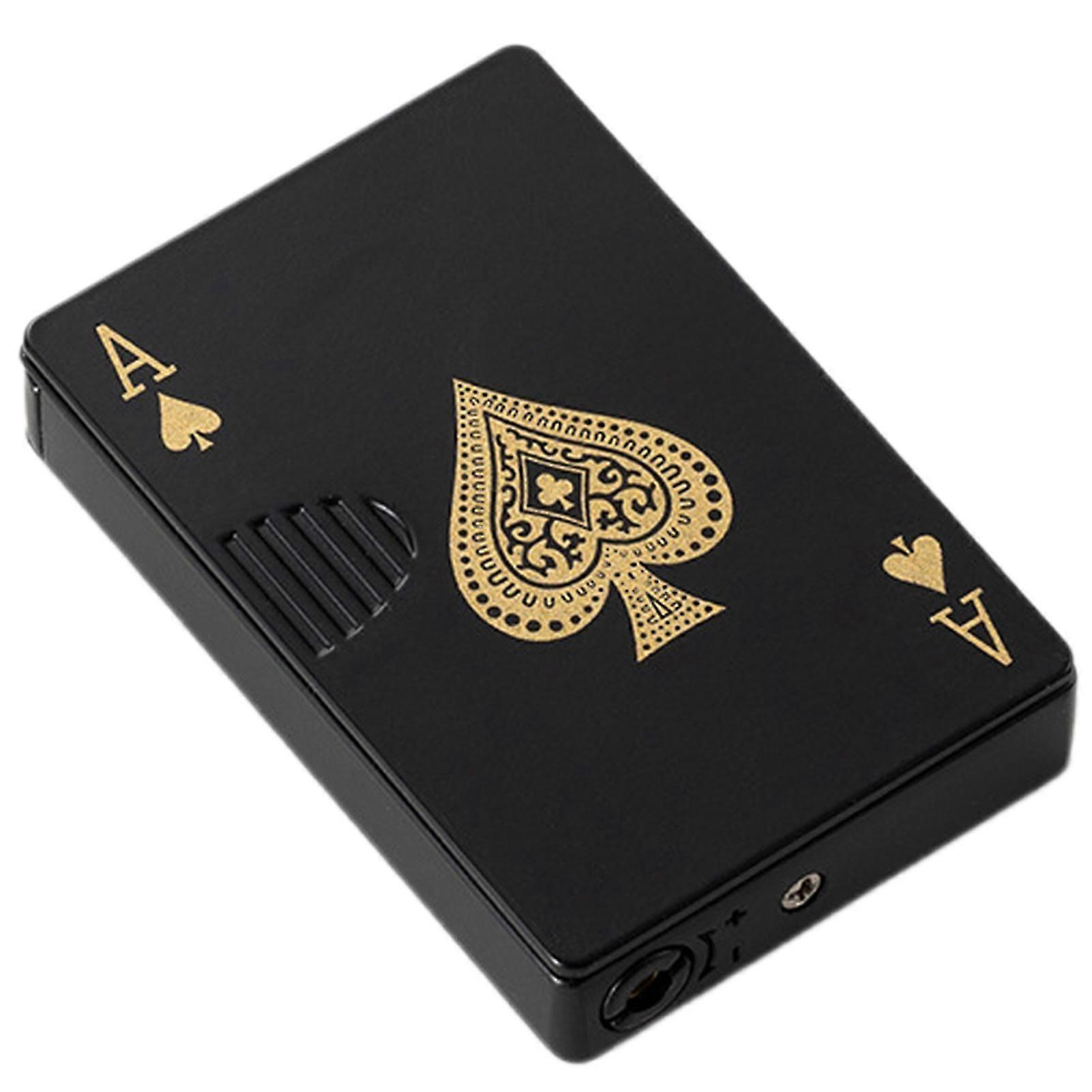 spades design windproof jet torch lighter for men