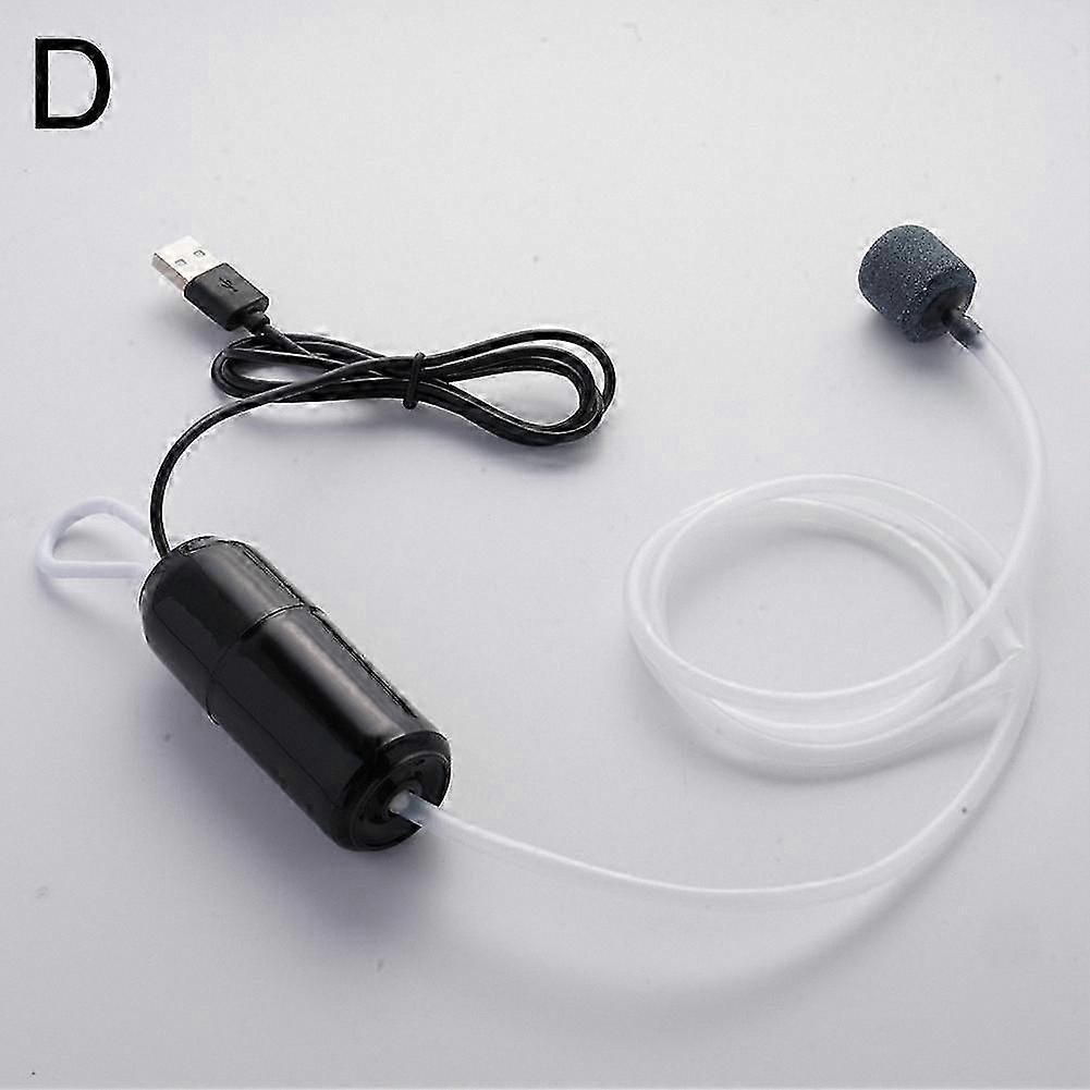 USB Powered Quiet Air Pump for Fish Tank Oxygenation and Aeration