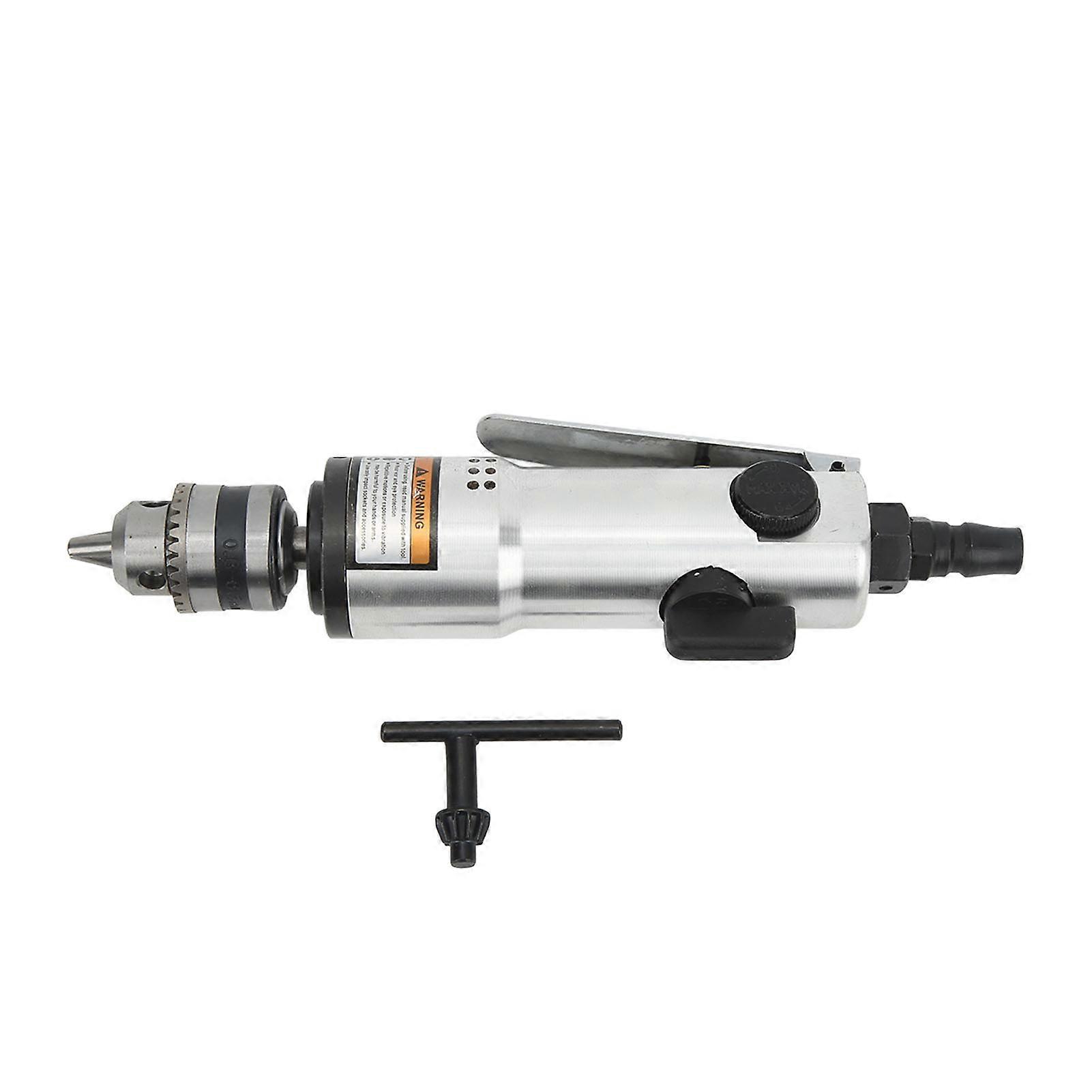 3/8" Zinc Alloy Straight Pneumatic Air Drill, Wear-Resistant and Corrosion-Resistant for Industry