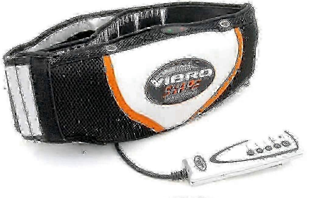 プロフェッショナルフィットネスバイブロ形状振動ファットバーナーリラックスベルトマッサージャー振動、リモコン付きスリミングベルト