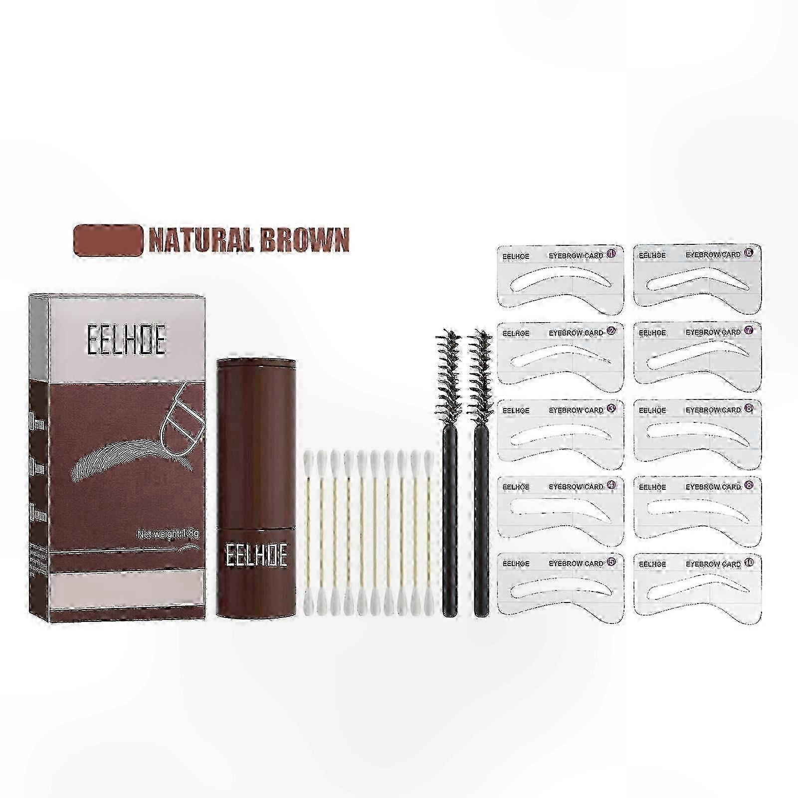 Long-Lasting Waterproof Brow Powder for Hairline Definition and Sculpted Look