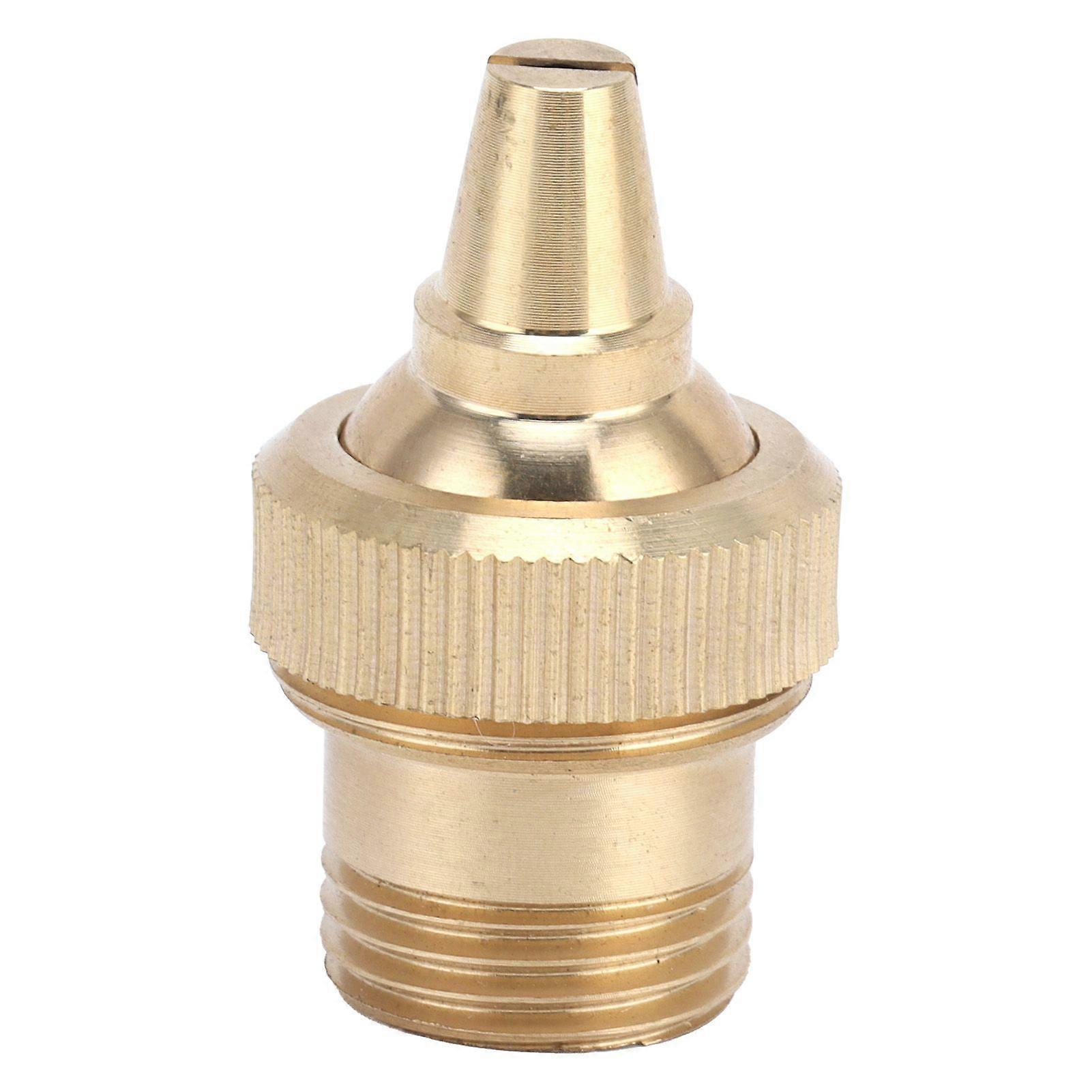 G1/2 DN15 Male Thread Atomizer Brass Adjustable Misting Spray Nozzle for Pond Fountains