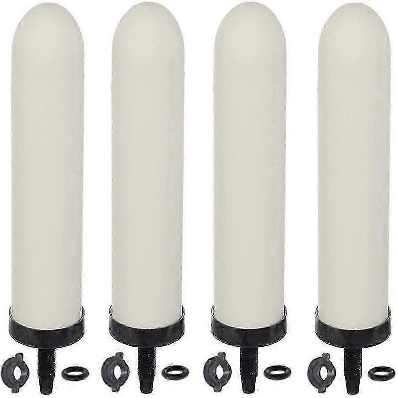 4 Pack Replacement Ceramic Water Filter for Water Purification System