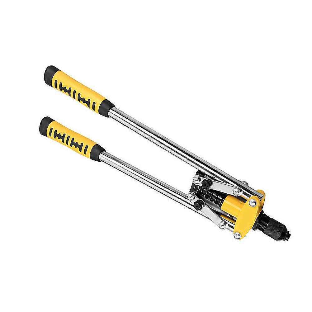 Manual Riveter Tool Professional Nail Riveter for Furniture Repair Steel Rubber Practical Use 1Pcs