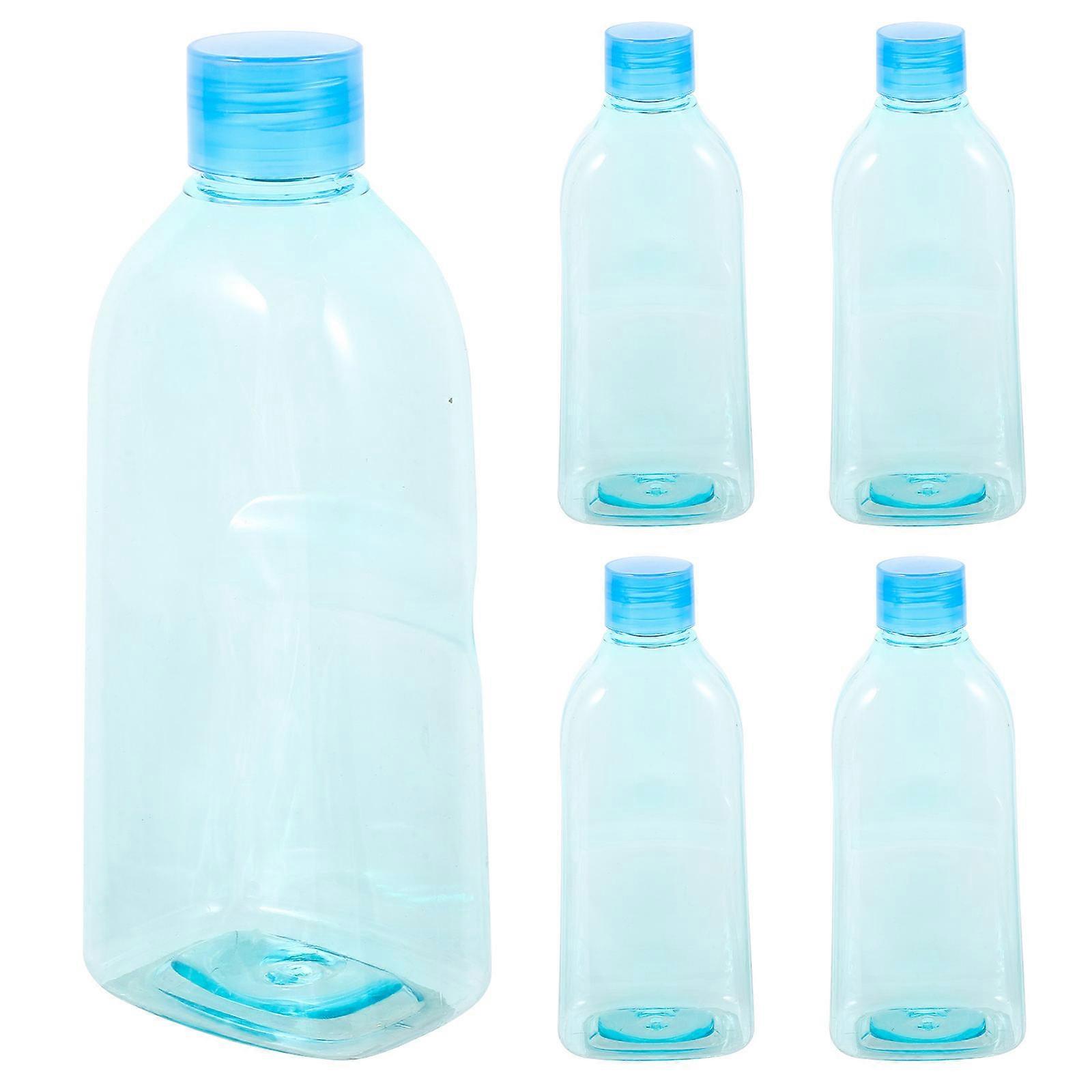 5Pcs Eye Care Solution Bottles for Storage Use Portable Leak-Proof Plastic