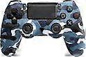 Wireless Game Controller - Compatible with PS4 - Camouflage Blue