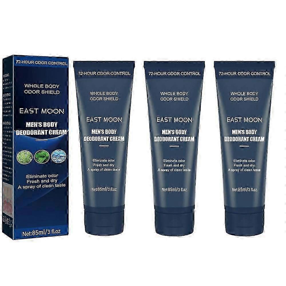 1-3 قطع 80 مل رائحة الجسم تحت الإبط العرق مزيل الرائحة كريم عطر للرجل يزيل رائحة الإبط ورائحة العرق الدائمة للعناية بالبشرة
