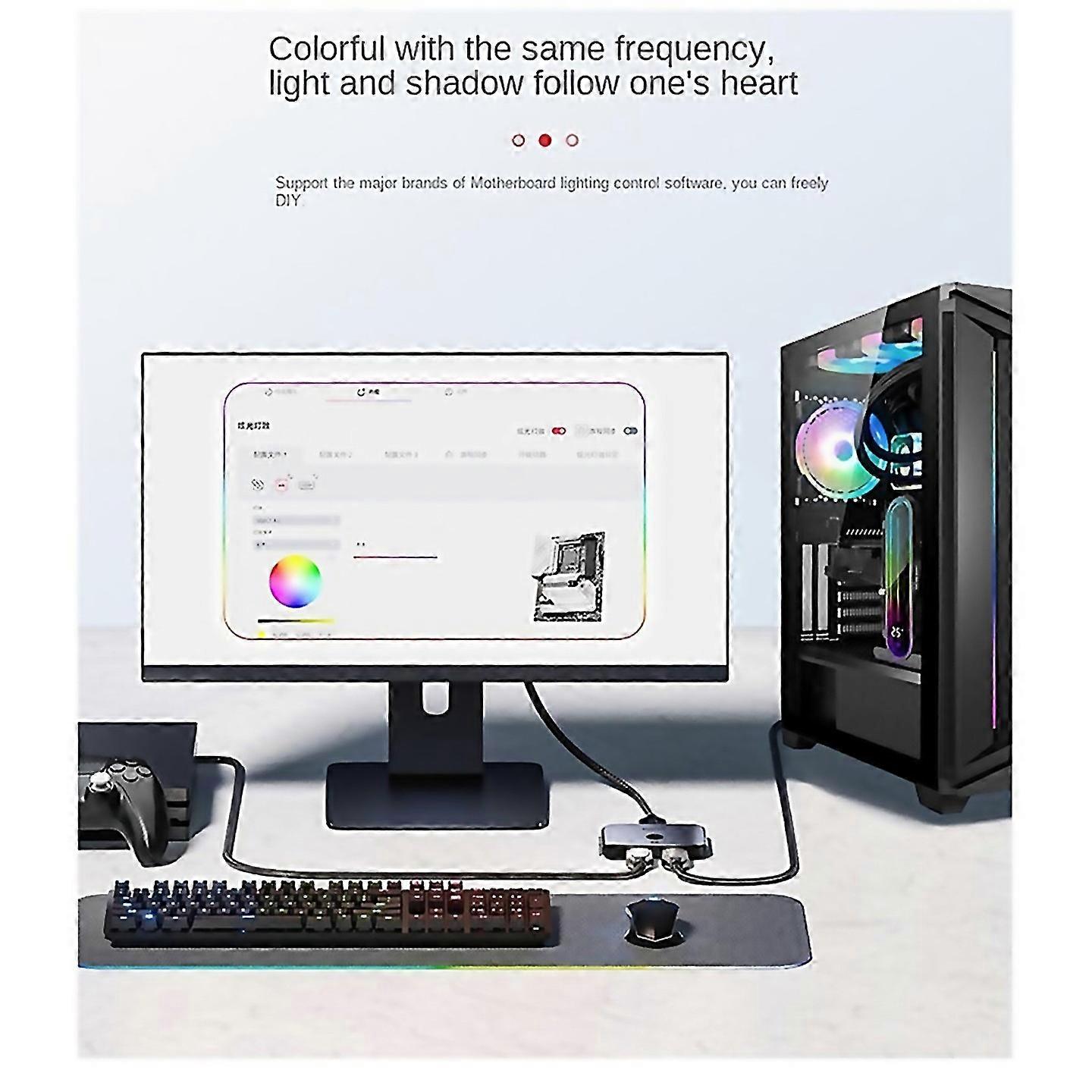 For Video Card Stand Gh3 Pro Temperature Display Frameb