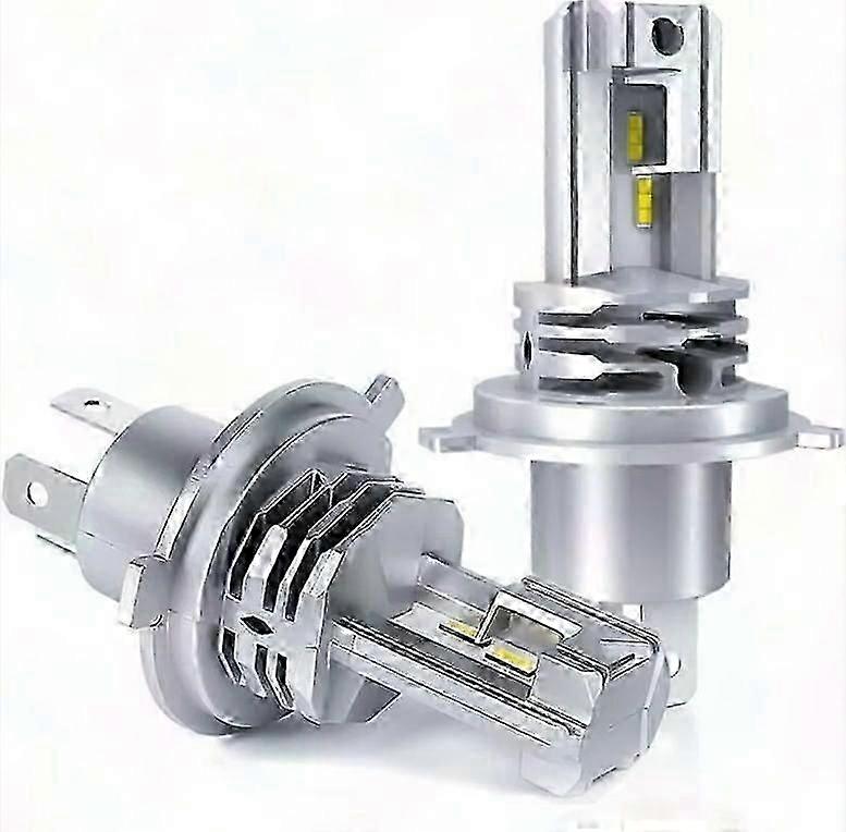 24V H4 LED Headlight Bulb 6500K White High Low Beam Conversion Kit (2pcs)