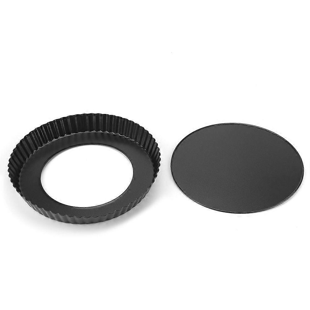 9 Inch NOn stick Pizza Bakeware Removable Loose Bottom Tart Pie Pan