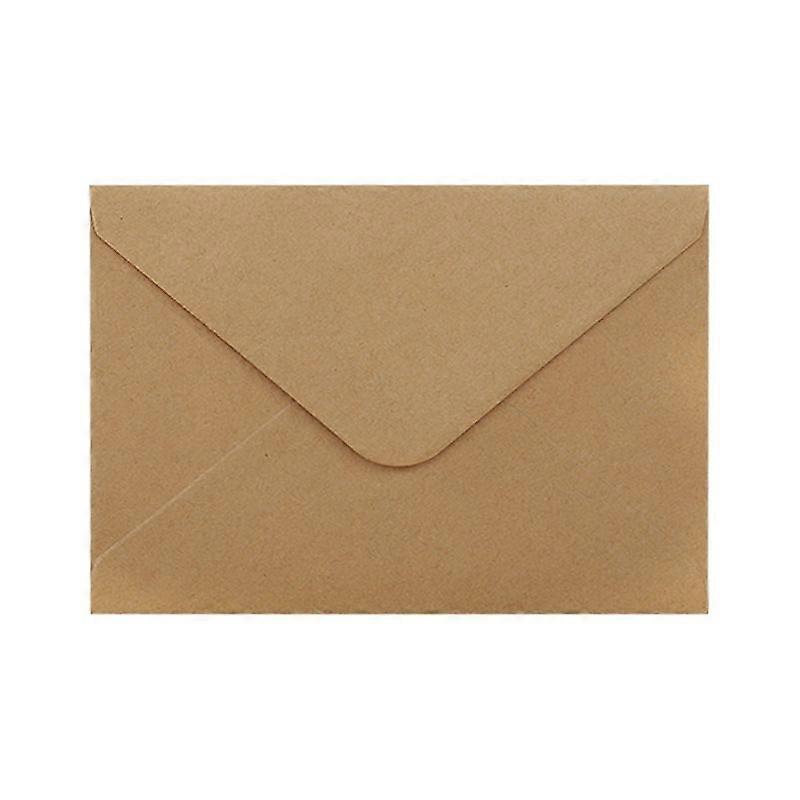 100x C6 Envelopes de Cartão Kraft Reciclados com Salpicos Simples Marrom Natural (114x162mm A6)