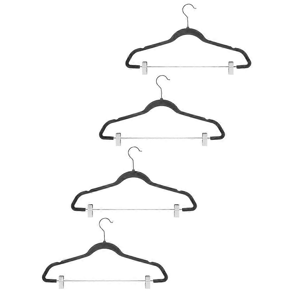 Retail Hangers Multipurpose Hanging Simple Design Flocking 42x23 5cm